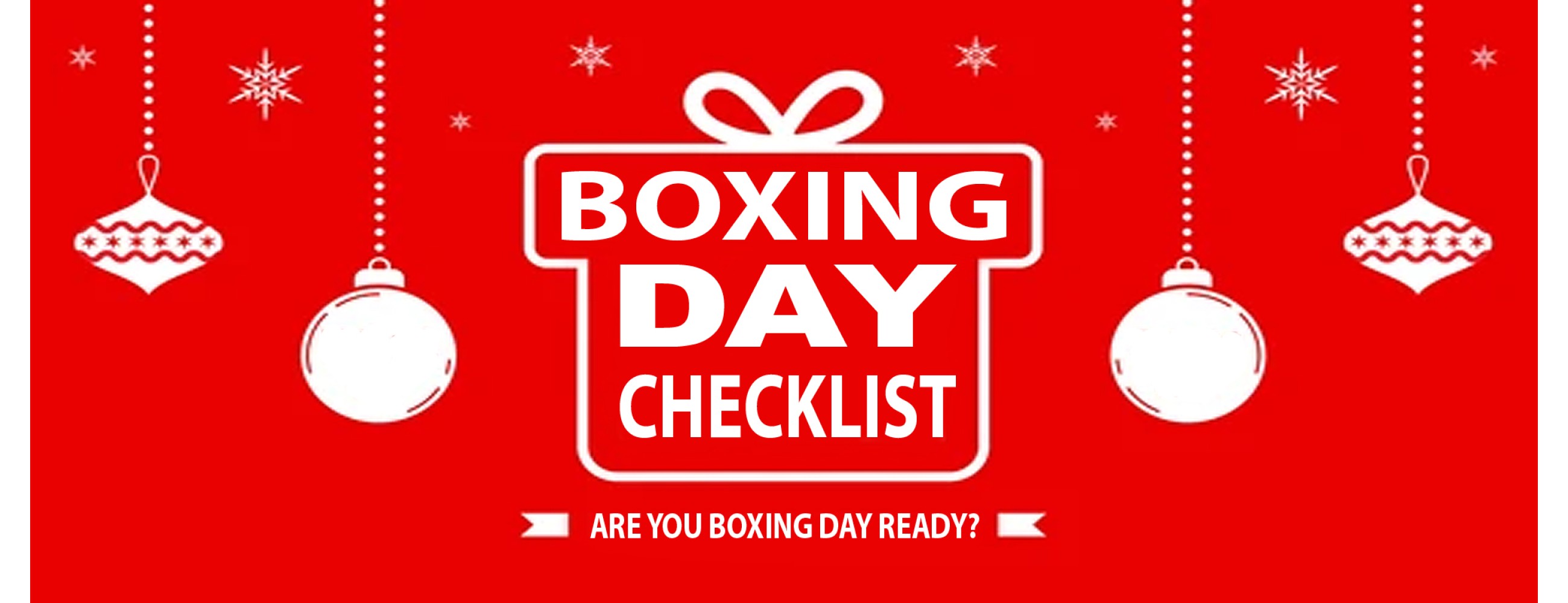                                Boxing Day